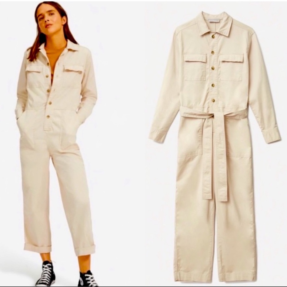 The Modern Utility Jumpsuit | Sandstone | Everlane